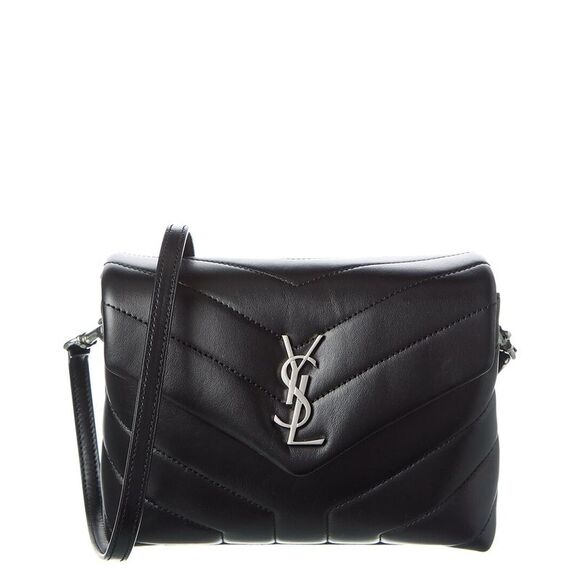 Saint Laurent Loulou Toy Matelasse Leather Shoulder Bag - Picture 1 of 5